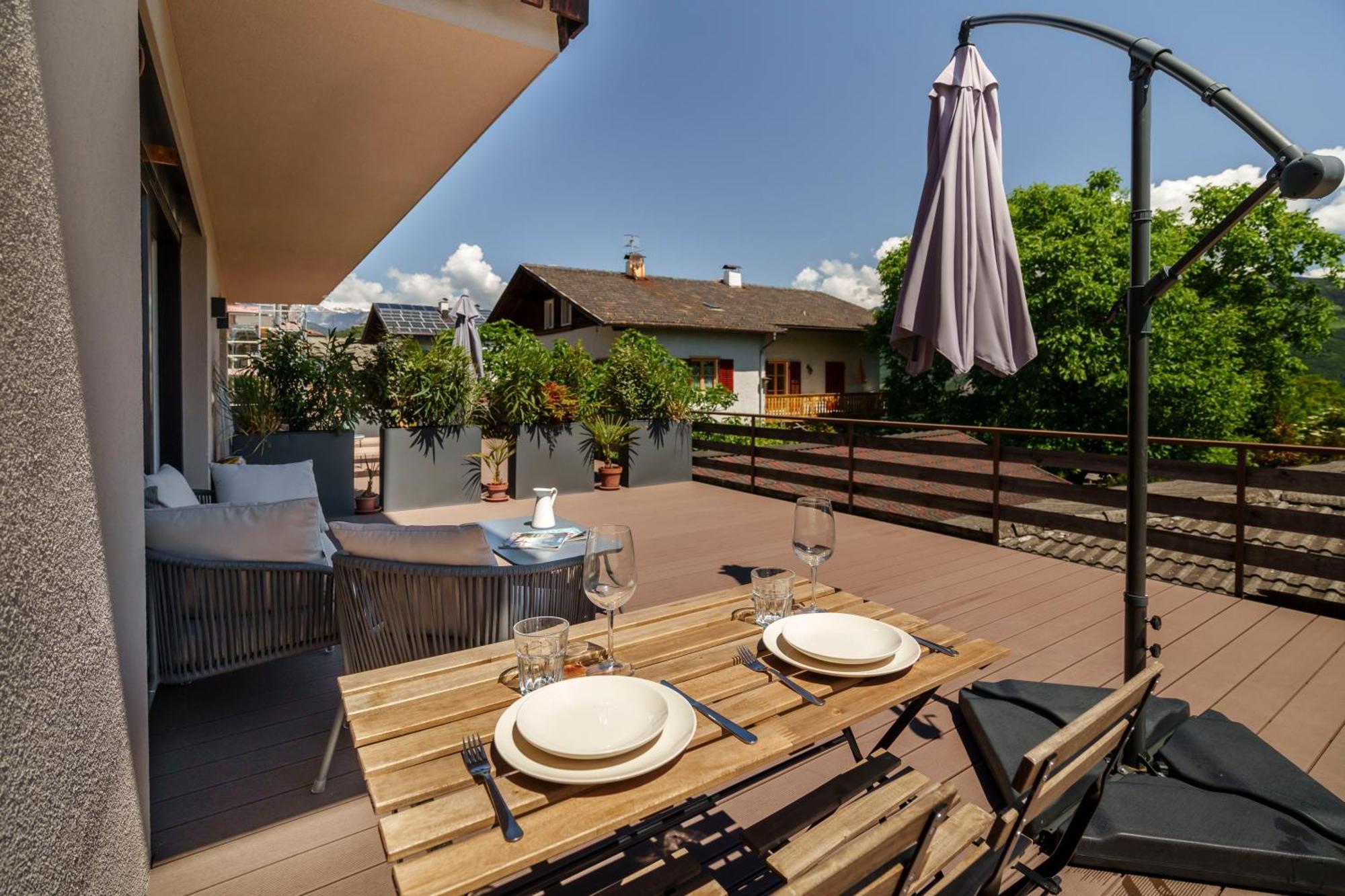 Mountain View Suites Tisens Kültér fotó