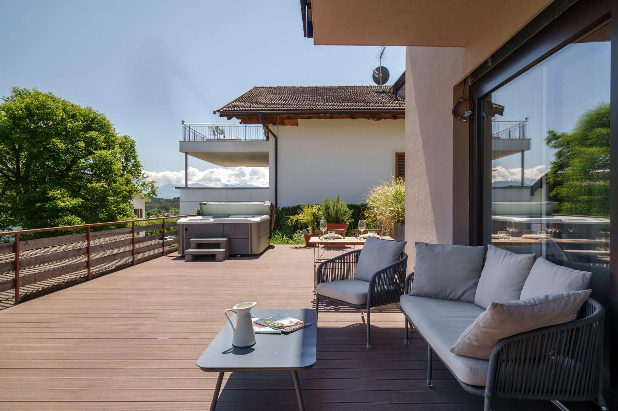 Mountain View Suites Tisens Kültér fotó