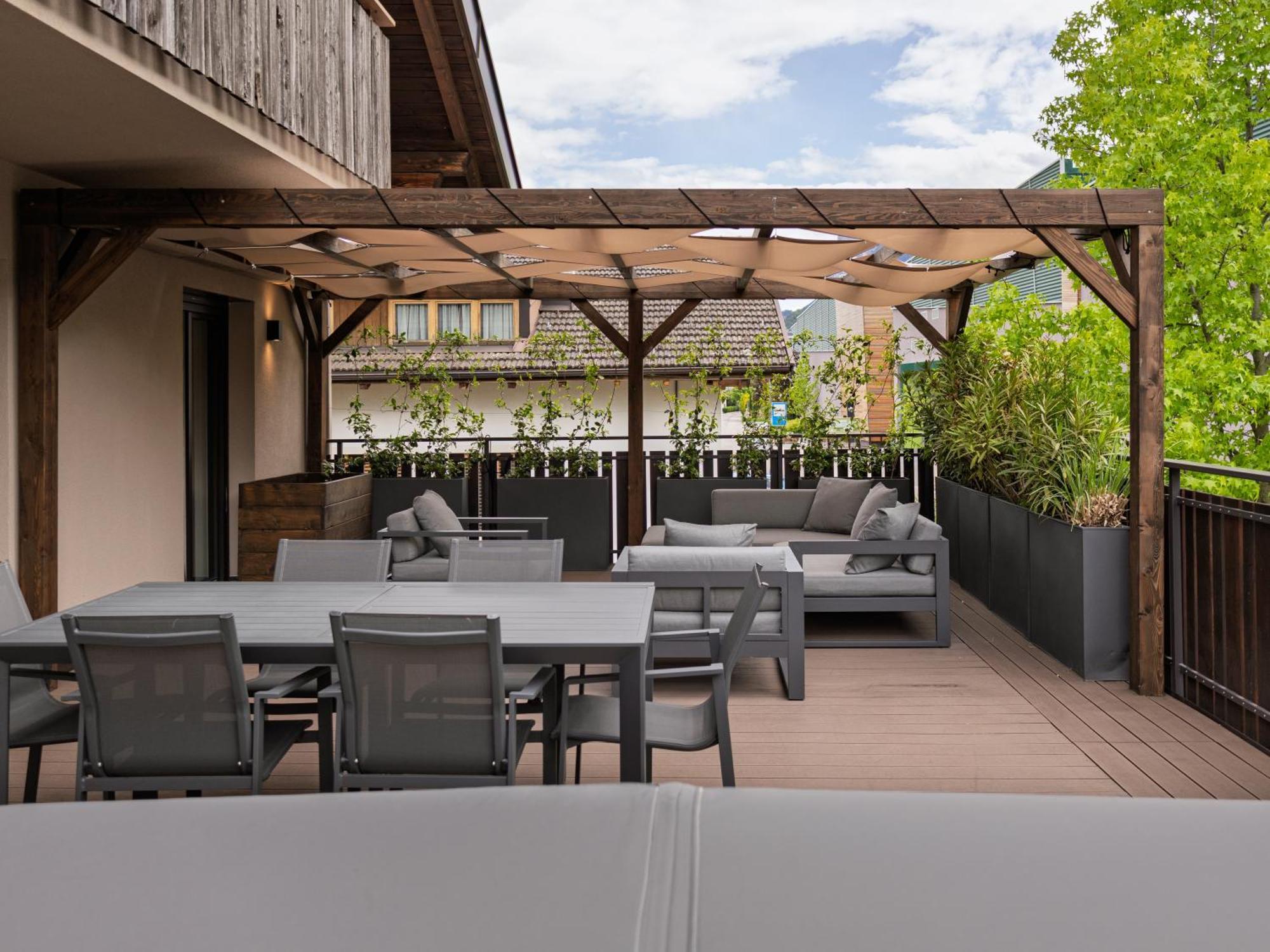 Mountain View Suites Tisens Kültér fotó